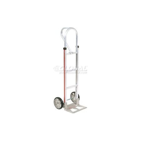 Global Equipment Magliner Aluminum Hand Truck Loop Handle Mold-On Rubber Wheels 277014